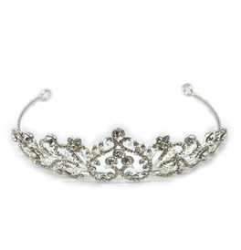 Crystal Vintage Swirl Tiara Crown