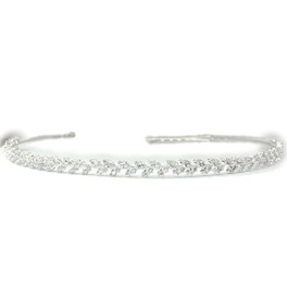 Crystal Leaf Tiara Crown