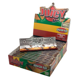 Juicy Jay Jamaican Rum Kingsize Rolling Paper (Box Of 24)