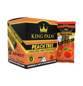 King Palm Peach Tree Leaf 2 Blunts 