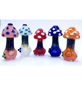 Mushroom Shape Glass Pipes