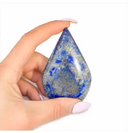 Lapis Lazuli Teardrop Crystal 7.5- 8.5 cm