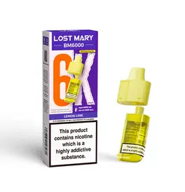 LOST MARY BM6000 Replacement Pods - Lemon Lime