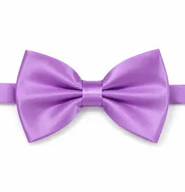 Bow Tie Clip On, Lilac 