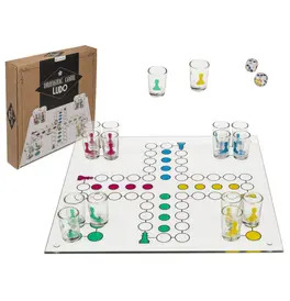 Ludo Drinking Game with 16 glasses & 2 dices