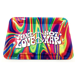 Wise Skies Make Love Not War New Small Rolling Tray