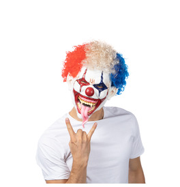 Scary Clown Latex Mask 