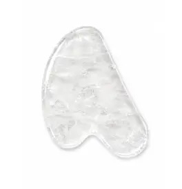 Clear Quartz Face Roller 60-63G 14.2cm Approx