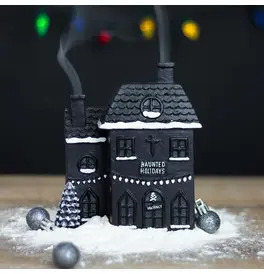 Haunted Holiday House Incense Cone Burner