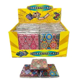 Mandala Design Cigarette Cases (Box of 12)