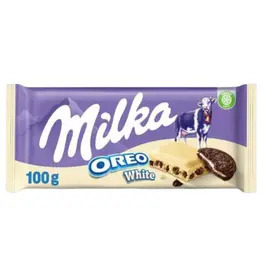 Milka White Oreo Chocolate 100G
