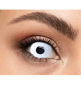 Mesmereyez Mini Sclera White Contact Lenses