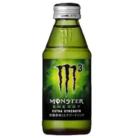 Monster Energy Extra Strength 150ml Glass Bottle Japanese
