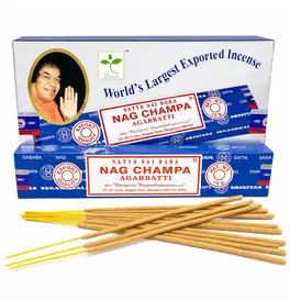 Satya Nag Champa Blue Incense Sticks 