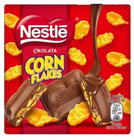 Nestle Chocolate Bar With Corn Flakes 60G