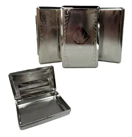 Wise Skies Metal Tobacco Tin Box