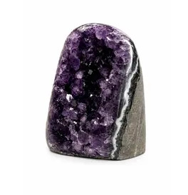 Crystal Amethyst Geode 980G 12cm Height 