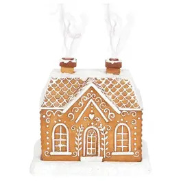Gingerbread House Incense Cone Burner