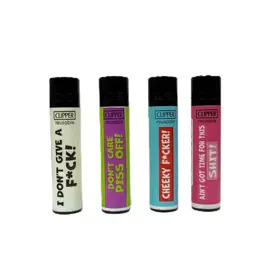 Clipper Lighter Naughty Words Design