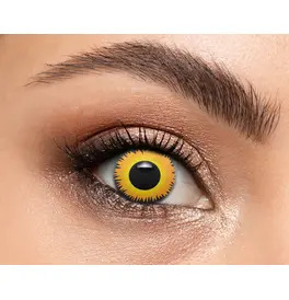 Mesmereyez Orange Werewolf Contact Lenses 