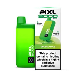 PIXL 8000 Prefilled Pod Vape Kit - Double Apple