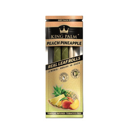 King Palm Peach Pineapple Leaf Blunts