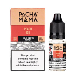 Peach Ice Nic Salt E-Liquid By Pacha Mama Salts