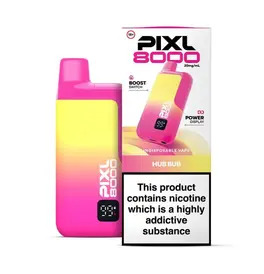 PIXL 8000 Prefilled Pod Vape Kit - Hub Bub