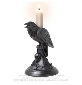 Poe's Raven Candle Stick by Alchemy 