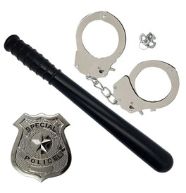 Police Officer Equipment Accessories Bundle