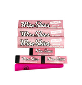 Wise Skies Pink Papers & Rolling Tips Bundle