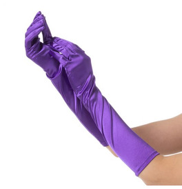 Long Gloves, Purple