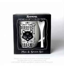 Purfect Brew: Mug and Spoon Set 
