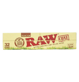 Raw Organic 1 1/4 32 Pack of Cones