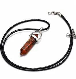 Tower Shape Crystal Stone - Red Jasper