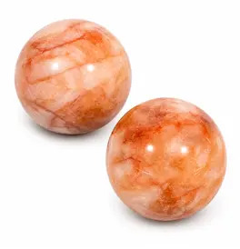Red Phantom Quartz Sphere Crystal Orb