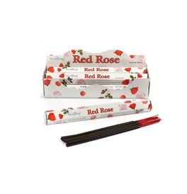 Red Rose Incense Sticks (Box Of 6)