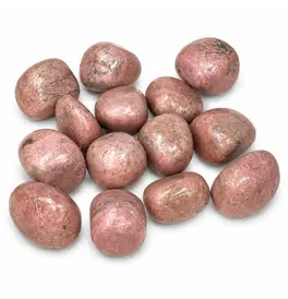 Rhodonite Tumble Stones 52G 3.5cm