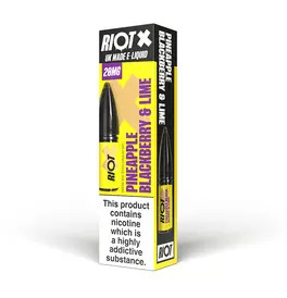 Riot Squad X Pineapple Blackberry & Lime Nic Salt E-Liquid