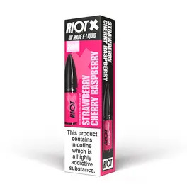 Riot Squad X Strawberry, Cherry, Raspberry Nic Salt E-Liquid