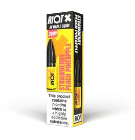 Riot Squad X Strawberry Peach Pineapple Nic Salt E-Liquid