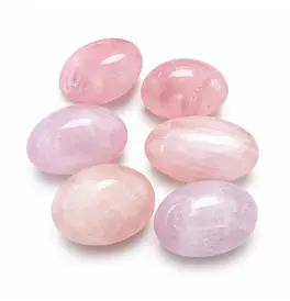 Rose Quartz Egg Tumble Stones