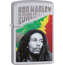 Bob Marley Design Zippo Lighter