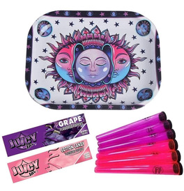 Small Hippy Rolling Tray Set