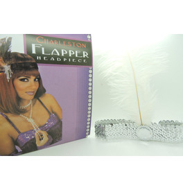 Flapper Headband Silver