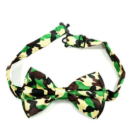 Bow Tie Clip On,  Camouflage 