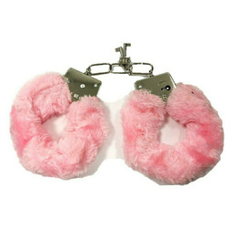 Fluffy Handcuffs, Pink 