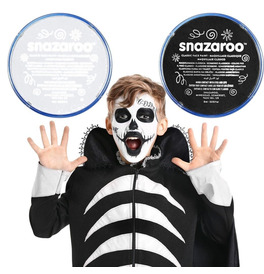Snazaroo Skeleton Face Paint Bundle Halloween