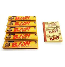 5 Raw Classic Papers & 3 Raw Wide Tips