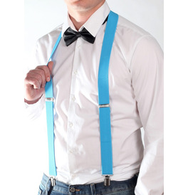Baby Blue Suspenders Braces